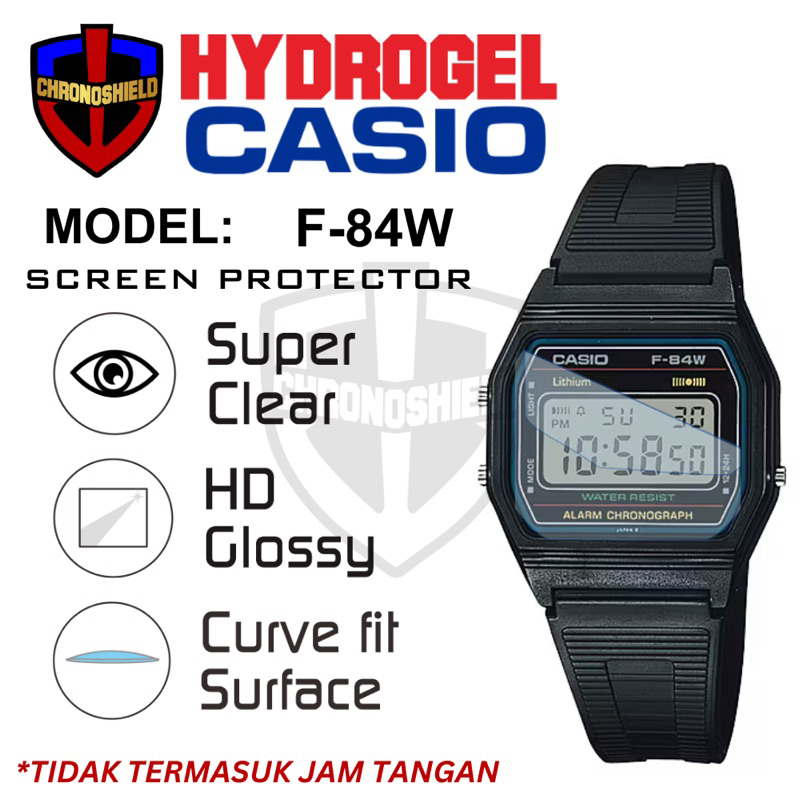 Antigores Jam Tangan Casio F84 F84w Hydrogel