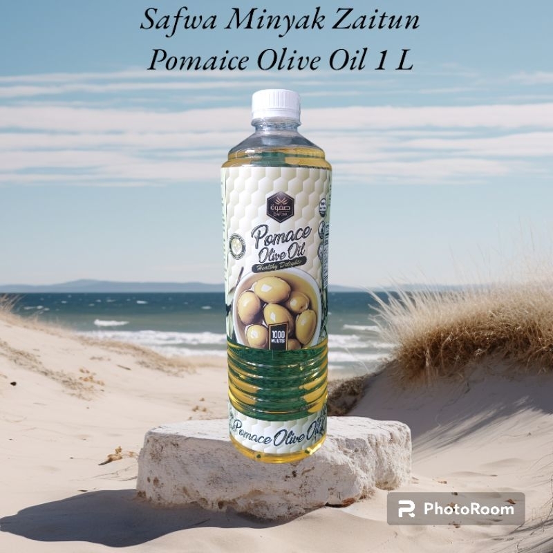 

Minyak Zaitun Safwa Pomace Olive Oil 1 L | Minyak Goreng Masak Pomaice