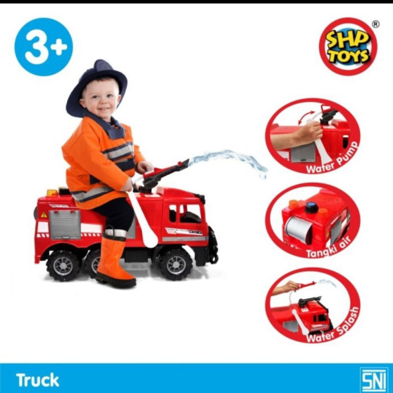 Mobil Truck Dino Damkar Pemadam Shp 690