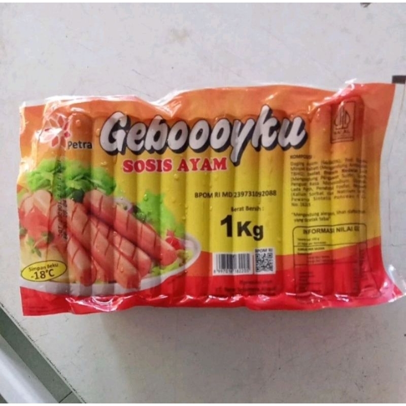 

Geboyku Sosis Ayam 1 kg
