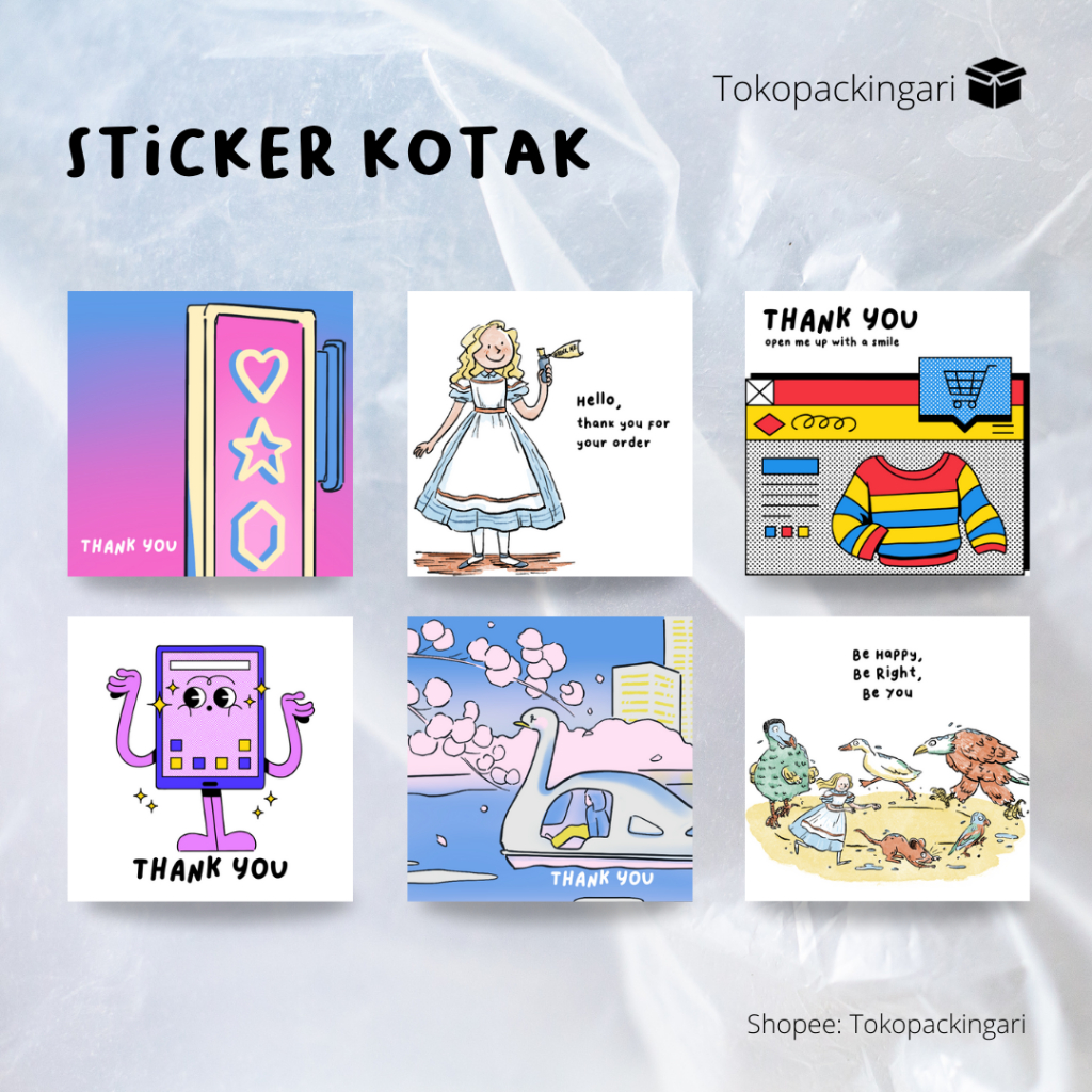 

Sticker Kotak | Sticker Kotak Segel | Sticker Packing | Sticker Murah | Sticker Lucu | Stiker Murah Kotak | Sticker Packing Olshop