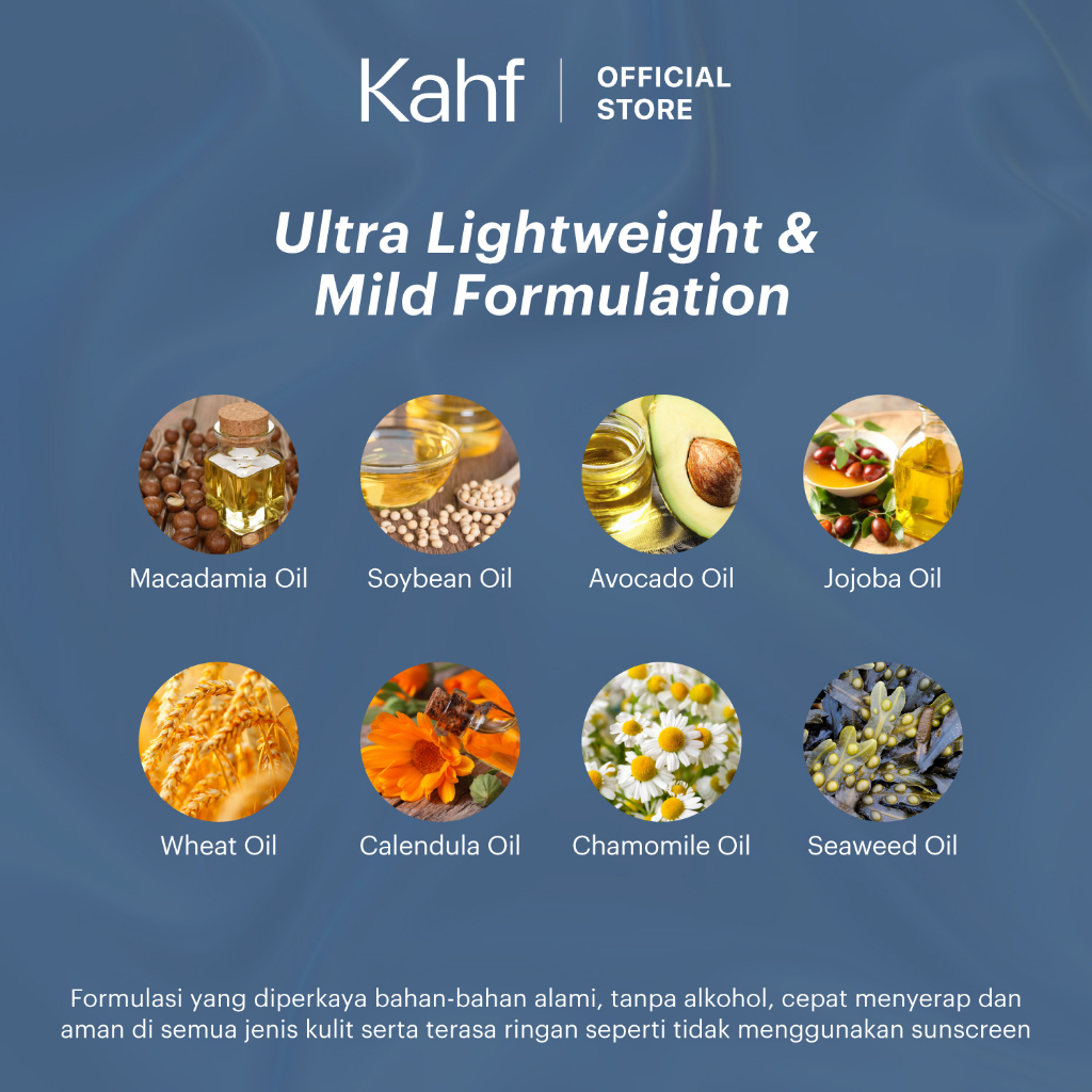 Kahf Triple+ Protection Sunscreen Moisturizer SPF 30 PA+++ 30 ml - Perawatan Wajah Sunscreen Cream Pria | Kahf Invisible Matte Sunscreen Stick SPF 50 PA++++ 22 g - Perawatan Wajah Sunscreen Stick Matte Pria