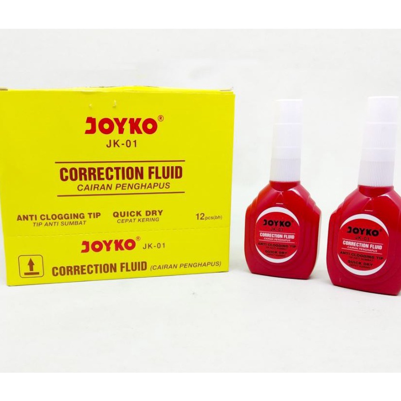 

Dijual Murah TIPEX CAIR JOYKO JK-01 (12 PCS)