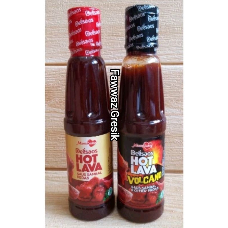 

Mamasuka DeliSaos Hot Lava Sauce Halal 130ml Mama Suka Saus Sambal