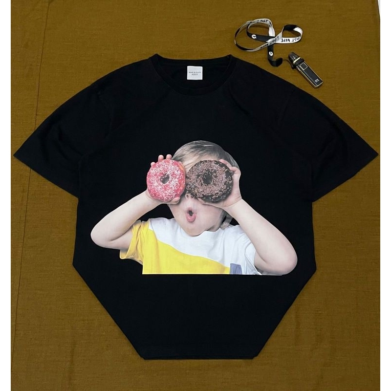 Kaos Adlv Donut Boy Bahan Katun Tebal Full Tag Ori
