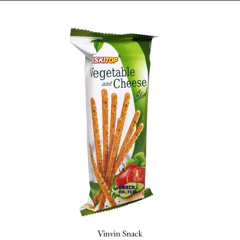 

Biskitop Vegetable and Cheese Stick - Netto 60 gr