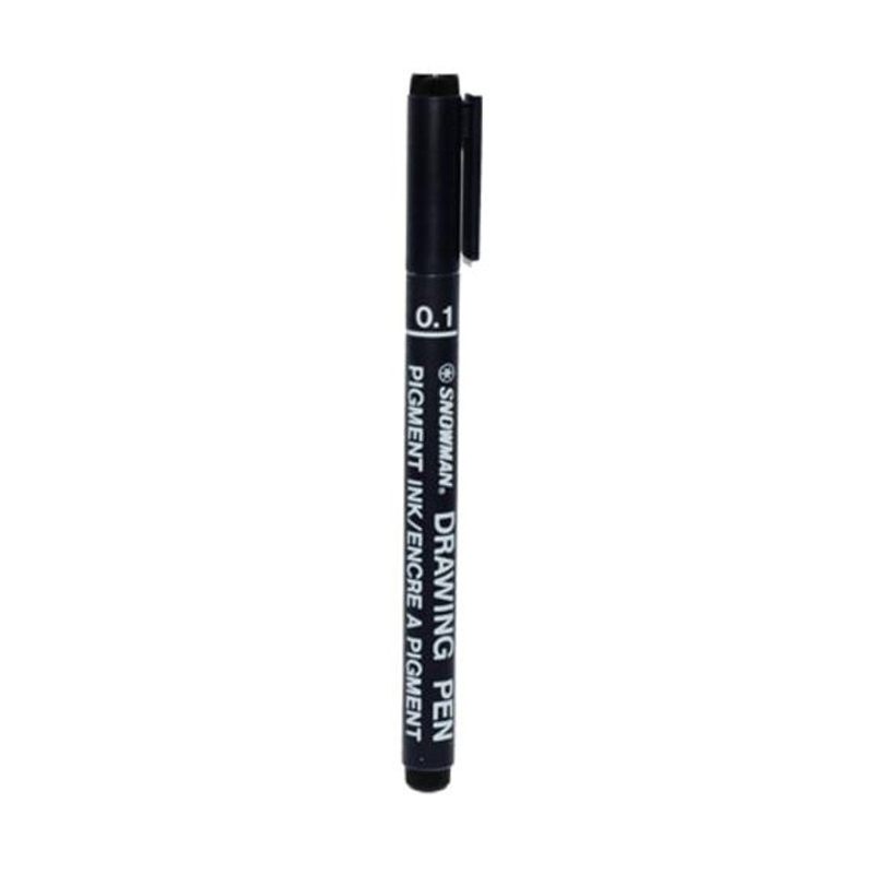 

Gramedia - Snowman-Drawing Pen 0.1 Warna Hitam