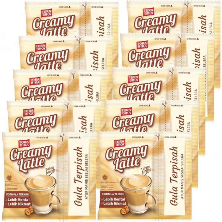 

Torabika Creamy Latte isi 10sachet Exp May 2024