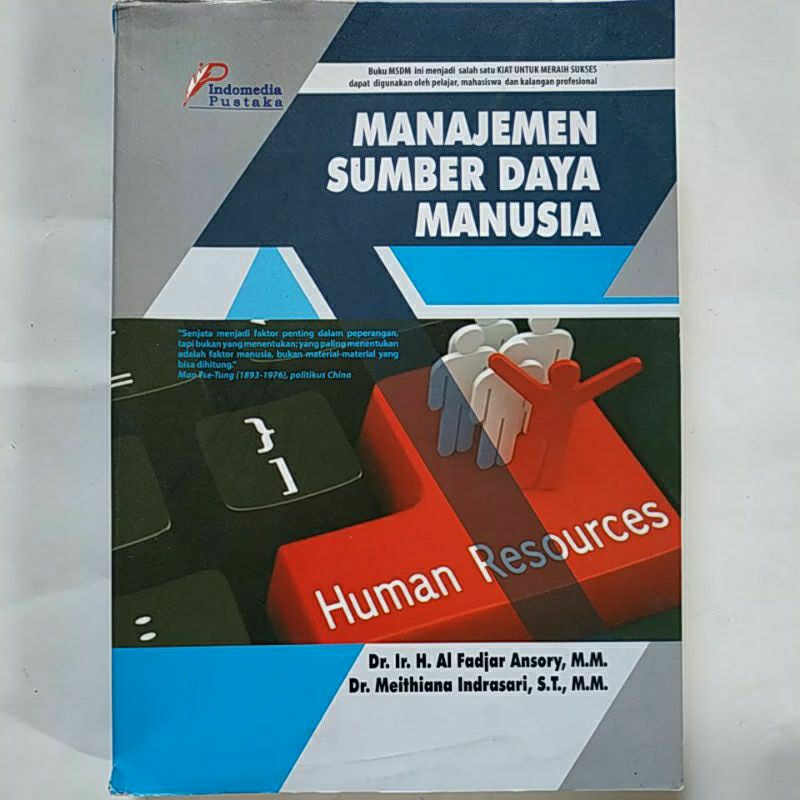 Buku Manajemen " MANAJEMEN SUMBER DAYA MANUSIA "