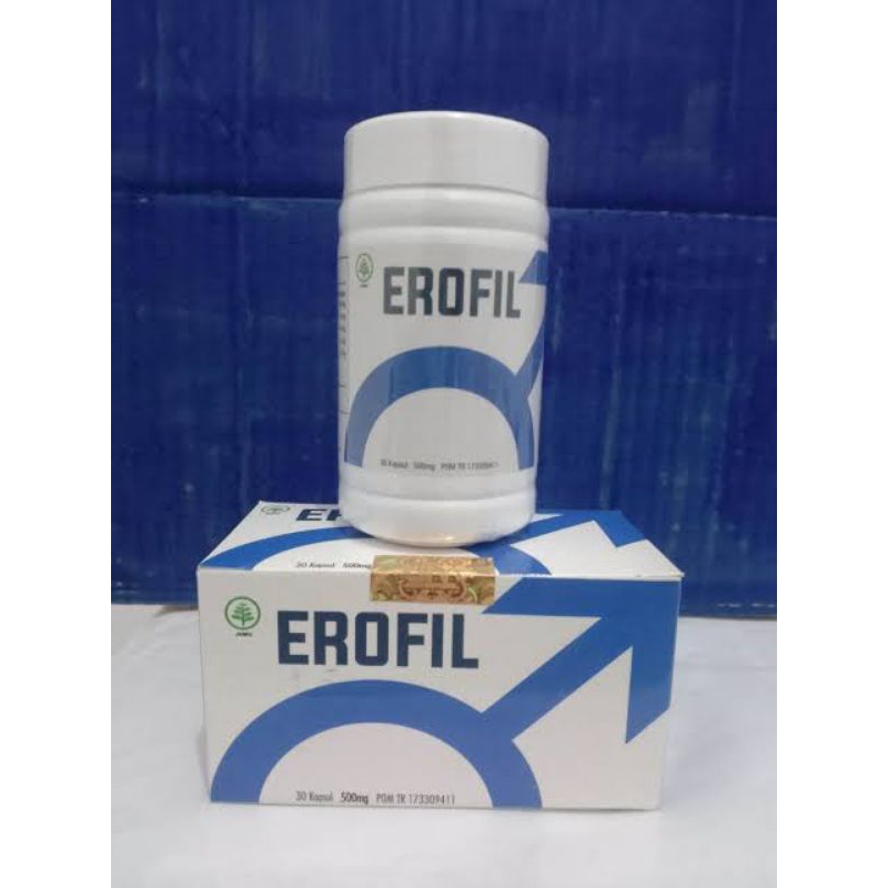 EROFIL Obat Erofil Asli Original Obat Herbal Pria Vitalitas KUAT TAHAN LAMA 
