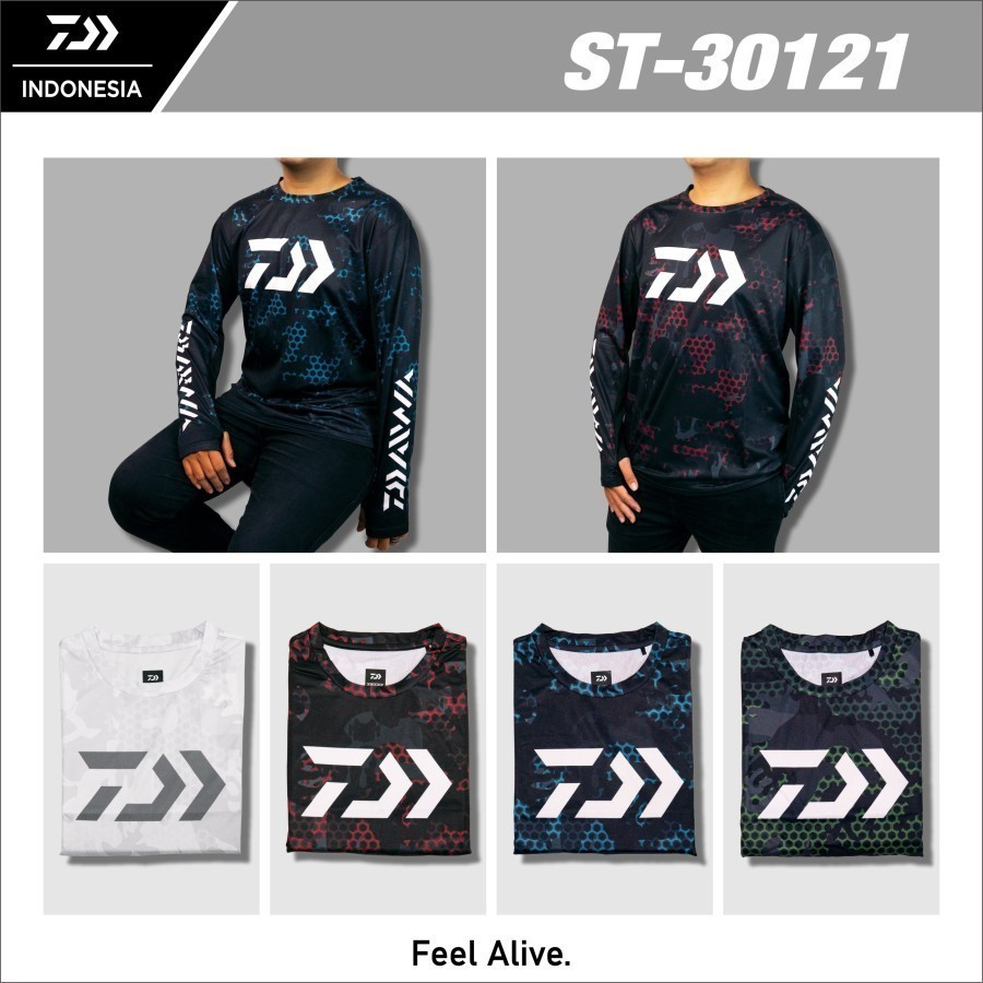 BAJU JERSEY MANCING DAIWA ST-30121 ORIGINAL