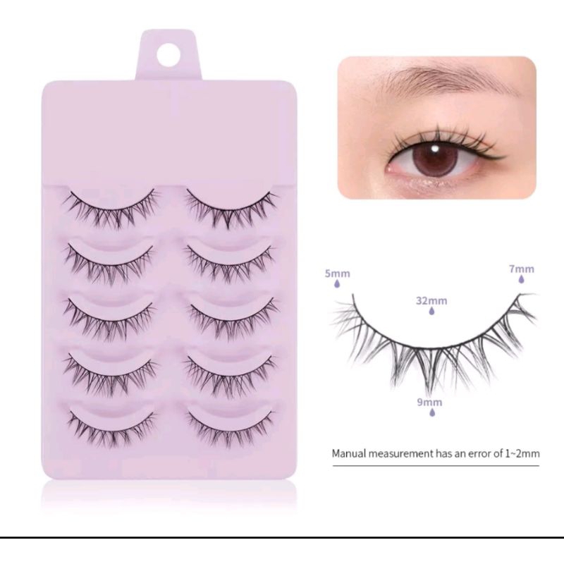 Bulu Mata Palsu Lem Bulu Mata Natural