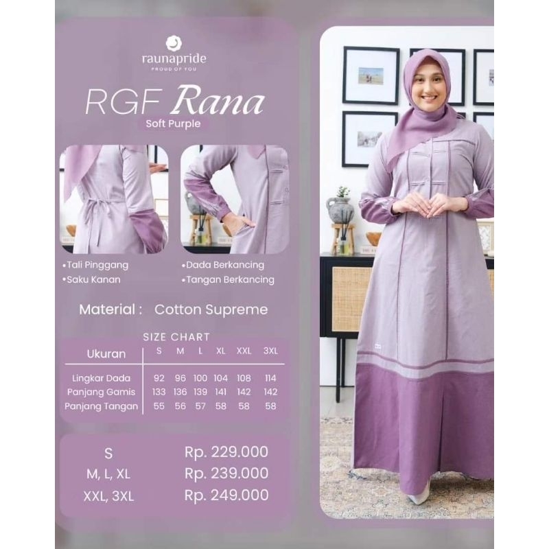 SARIMBIT KELUARGA RAUNA SOFT PURPLE | SARIMBIT KELUARGA TERBARU dari RAUNA PRIDE