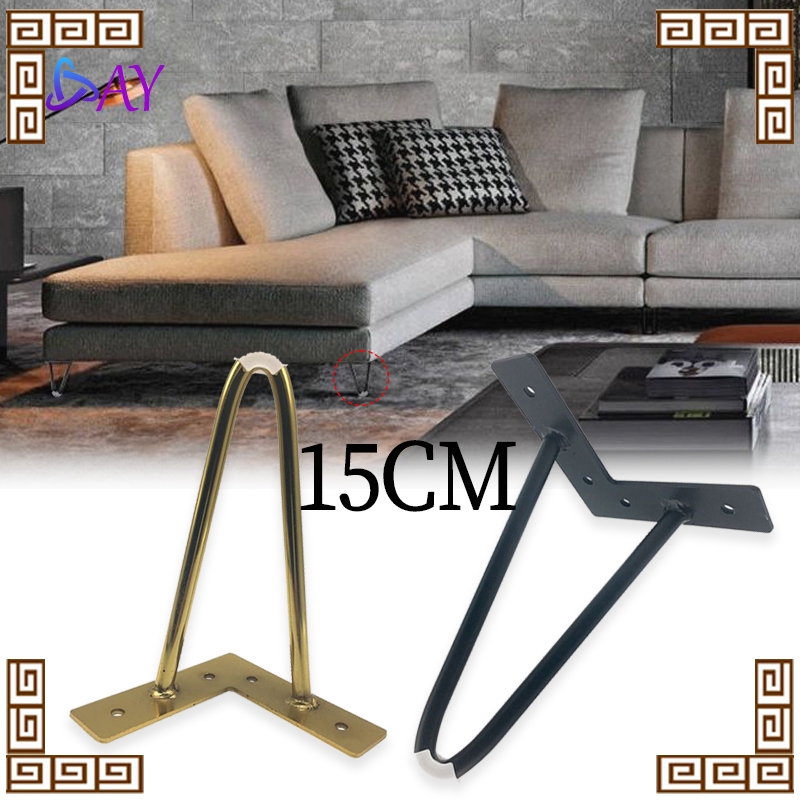 15cm Kualitas Kaki Sofa/Stabil Kaki Sofa/Kaki Sofa Gold/Kaki Meja/Sofa Leg Gold/Kaki Kursi Emas/Kaki