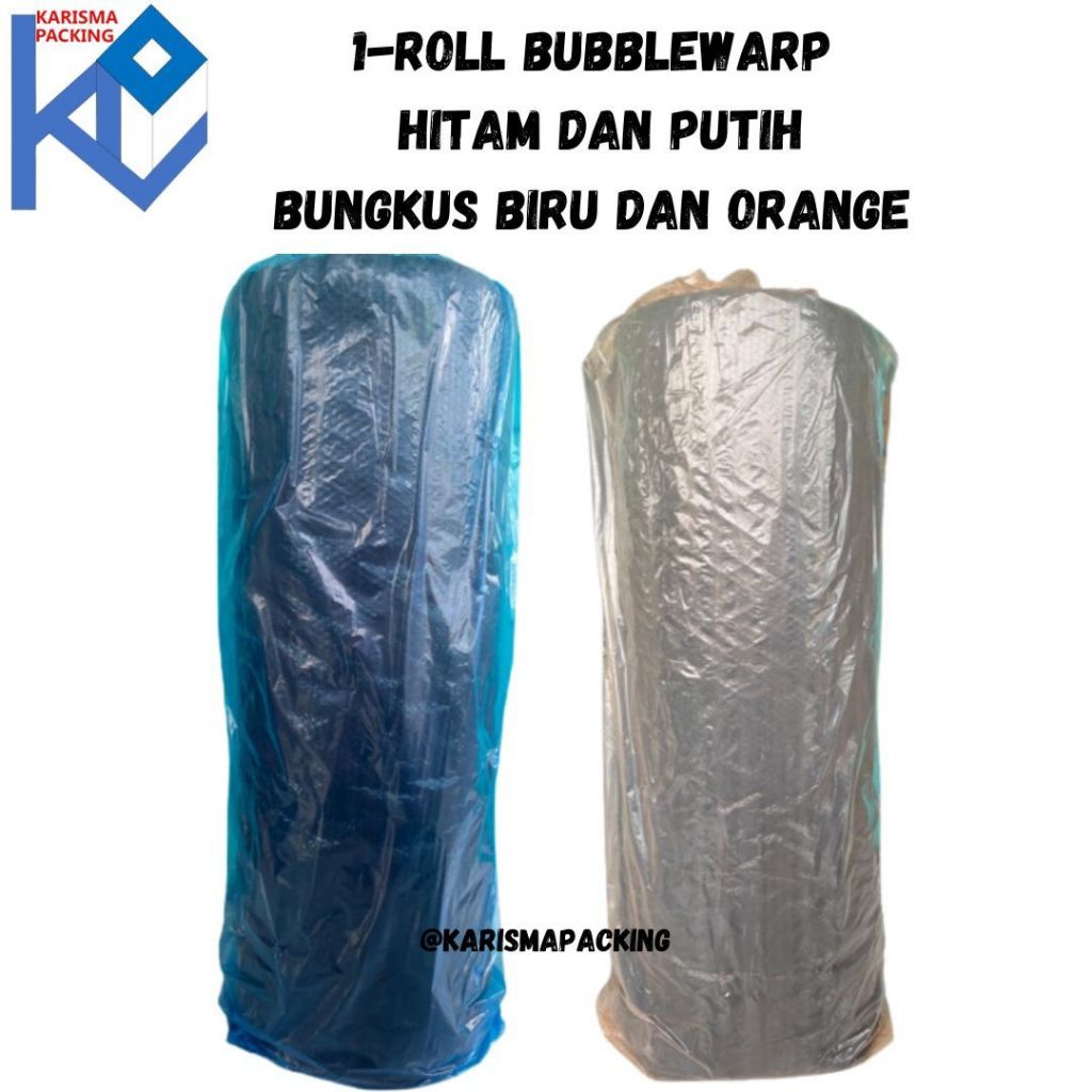 

1ROLL BUBLE PELAPIS PENGAMAN PACKING PAKET 125CMX50M PUTIH/HITAM/KARISMAPACKING