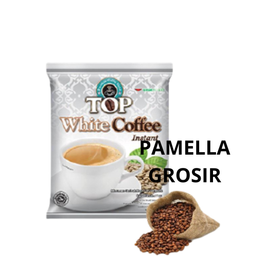 

TOP WHITE COFFEE 21 GRAM 1 RENTENG ISI 12