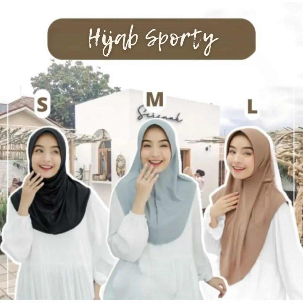 Jilbab Sport Hamidah Size S M L Jilbab Instan Hijab Sport Jersey Premium Olahraga Volly Basket Futsal || Kerudung Sport Khimar Instan All Size Ukuran S M L | Hijab Sport Bergo Instan All Size Ukuran S M L Jersey Premium Jilbab Sport Jilbab Instan