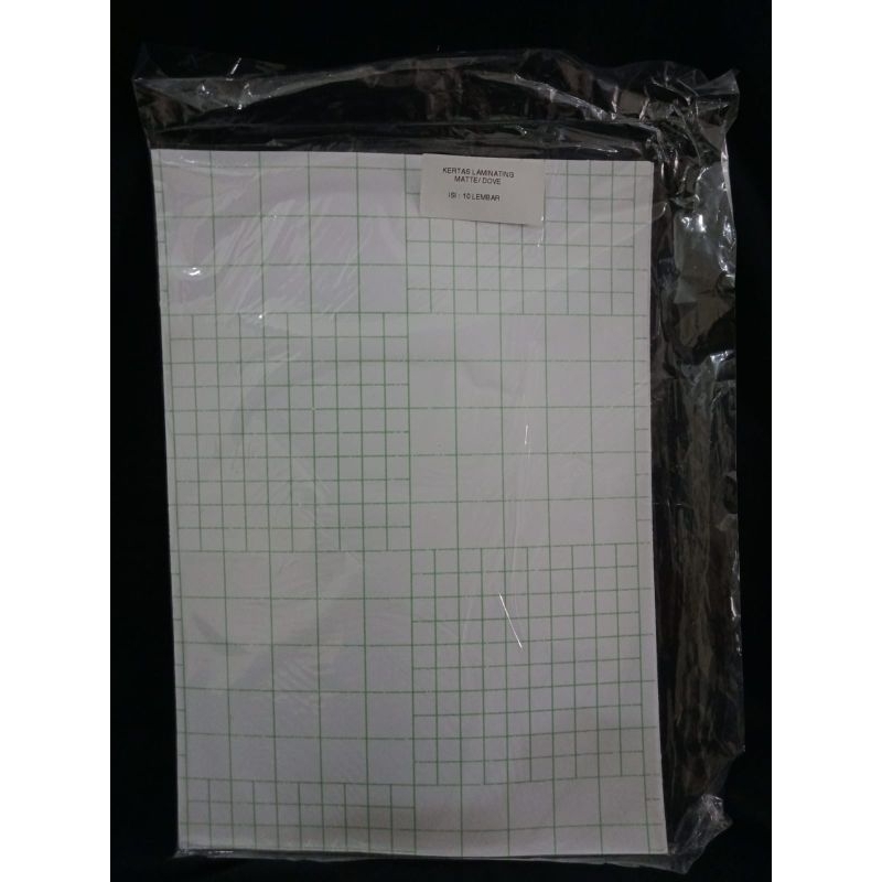 

Kertas Laminasi Doft Matte A4