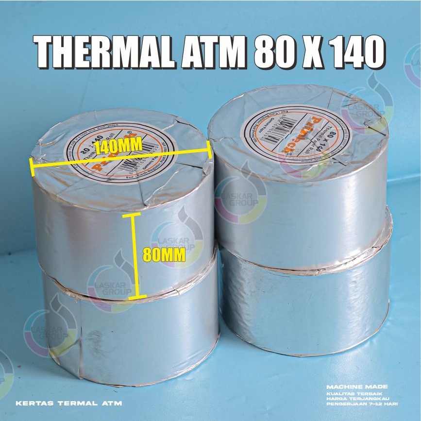 

Kertas Thermal ATM merek PRINTECH
