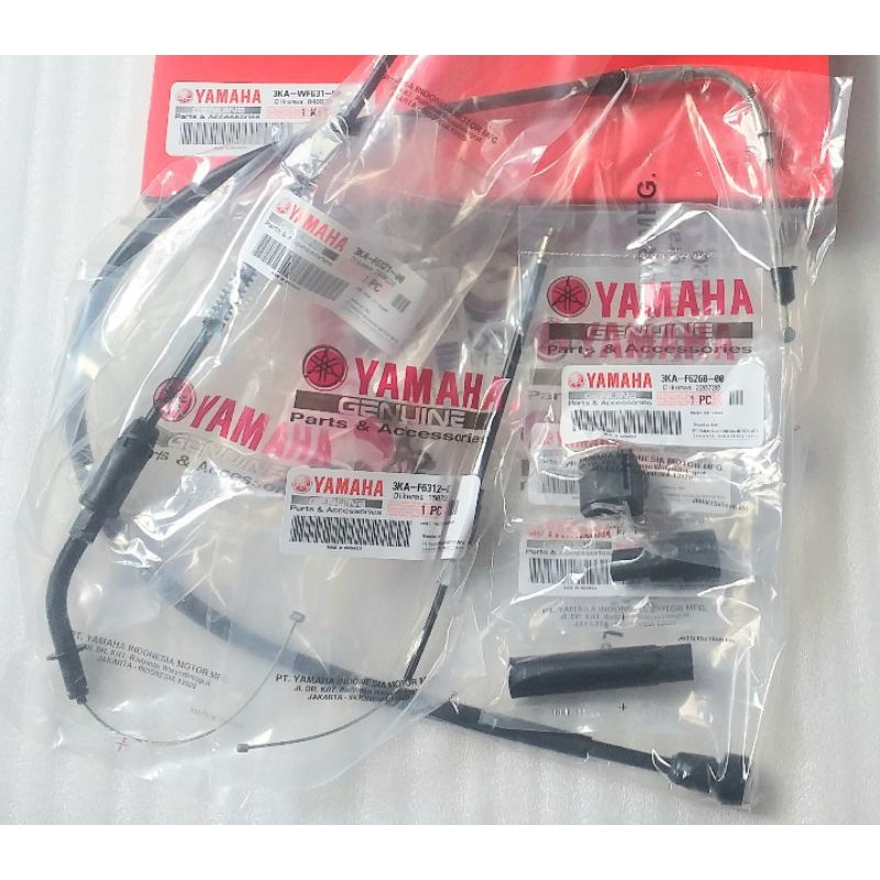 KABEL GAS ASSY SET RX K RX KING NEW ORIGINAL 3KA DAN SERAT CARBON LOKAL SESUAI VARIASI