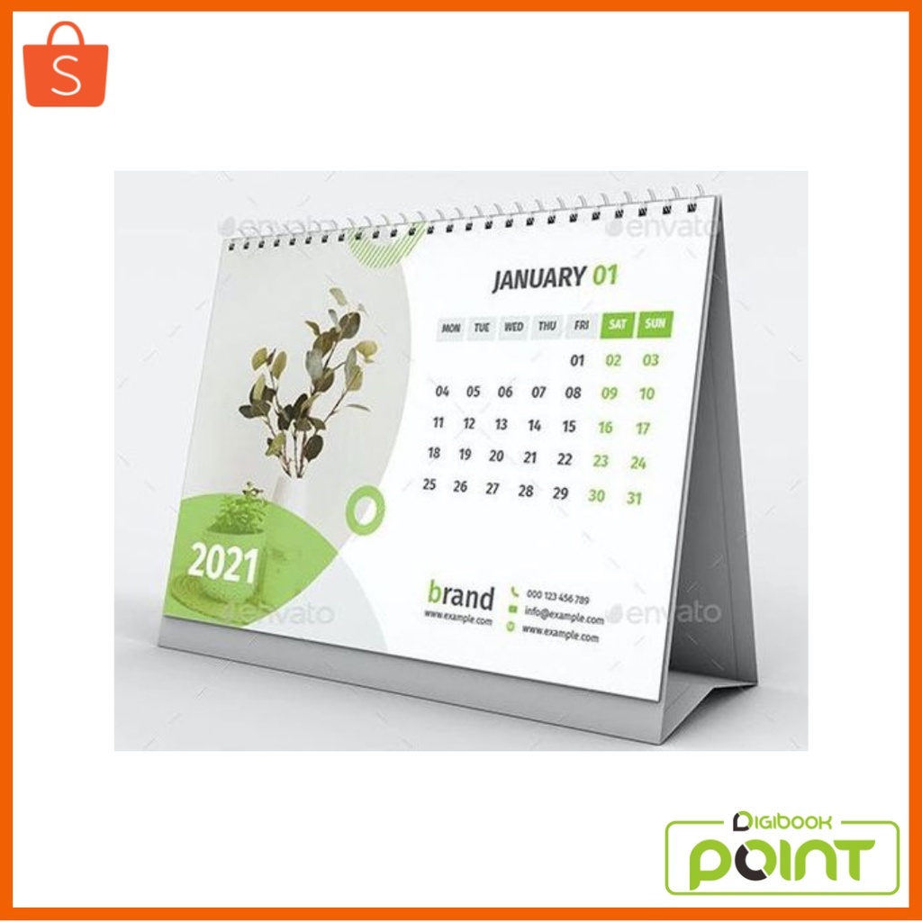 

Cetak Kalender Meja 2024 - Linen 6 Lembar 2 Muka + 1 Cover