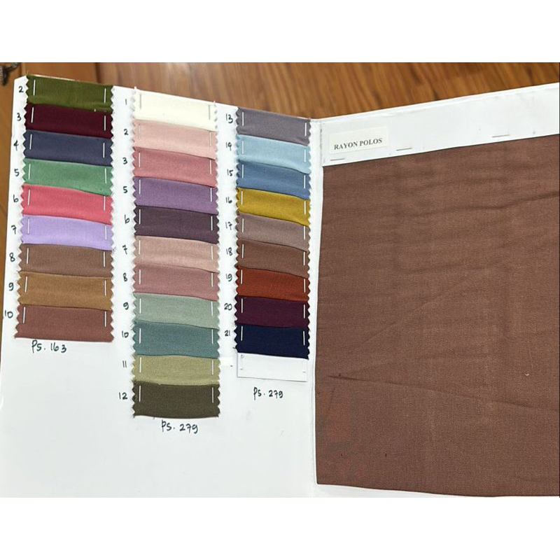 KAIN RAYON POLOS PER ROLL