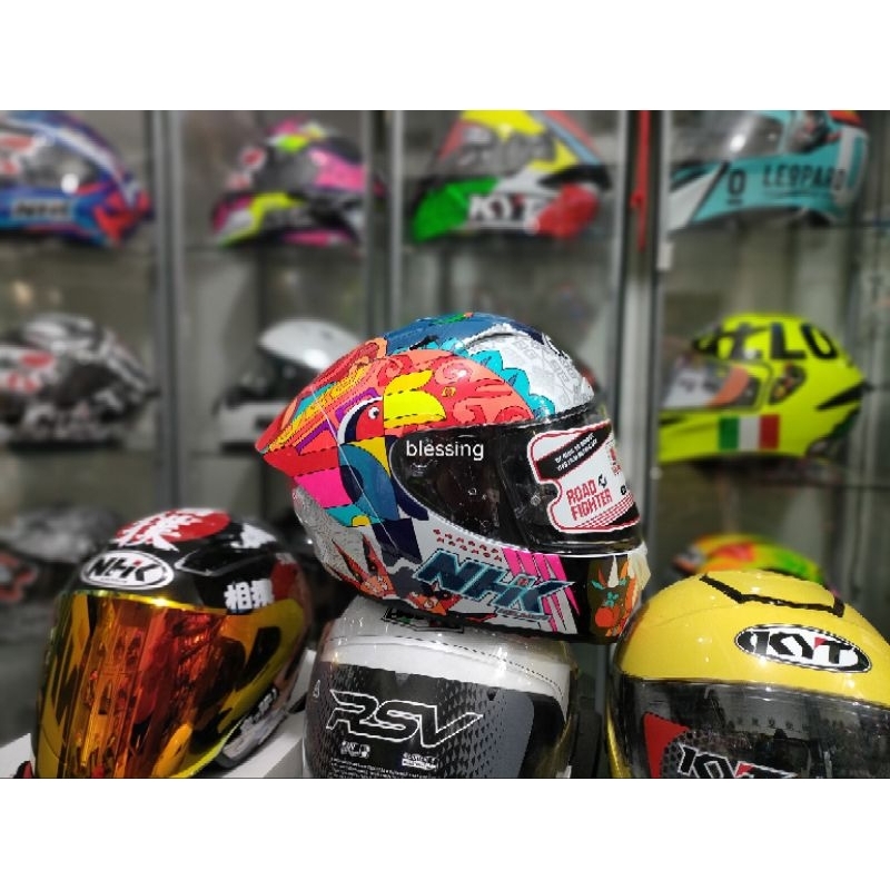 NHK GP R TECH STREET BO BEN #7 HELM FULL FACE
