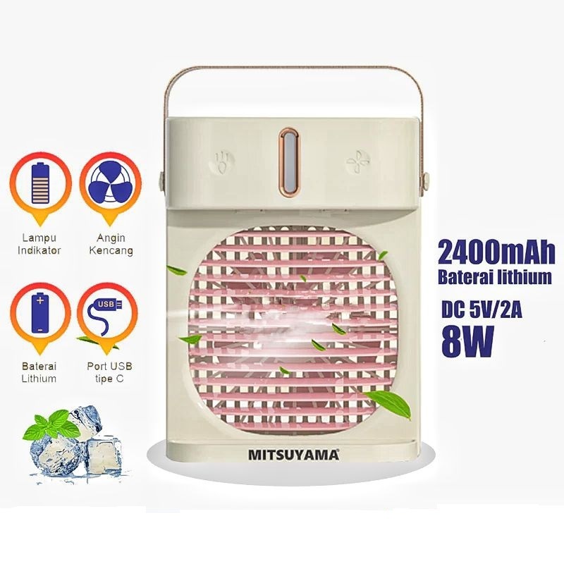Air Cooler AC Mini MITSUYAMA MS-5557 / Mini Portable Air Cooling AC Portable mini