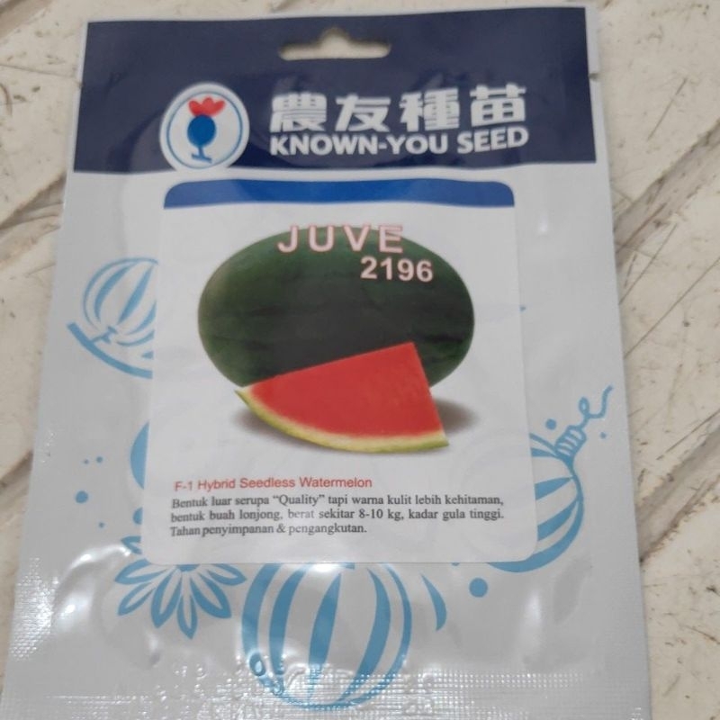 Benih/Bibit semangka Non Biji Juve 2196