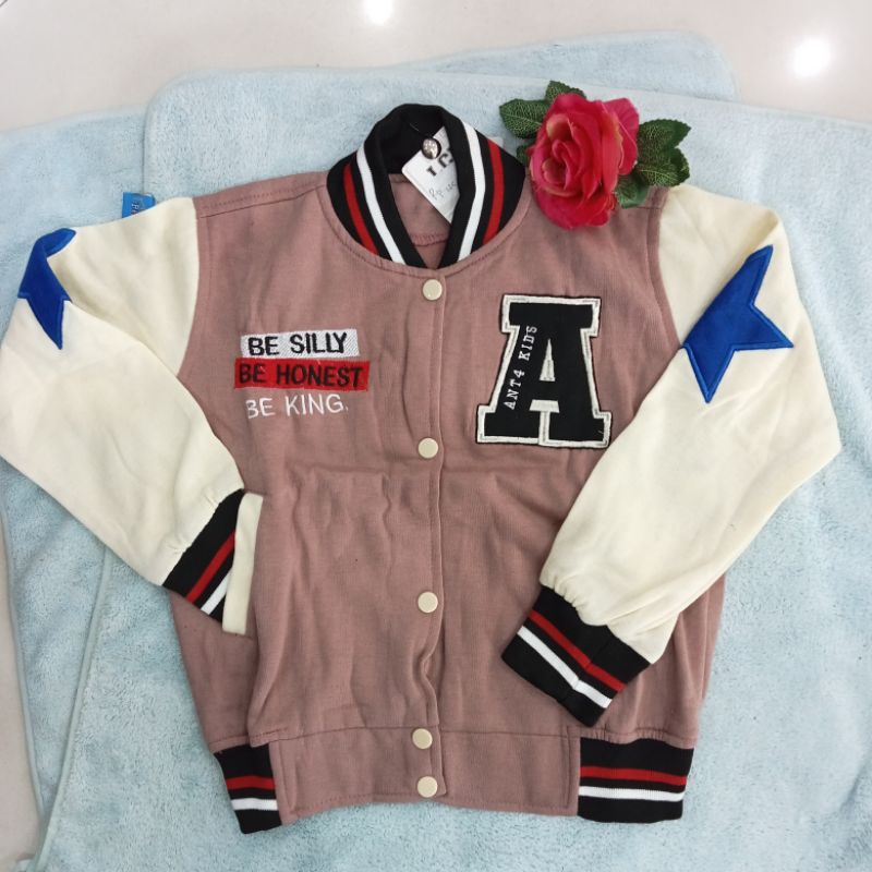 Jacket Anak / Jacket Baseball Anak / Jacket Anak Usia 4-10 Tahun