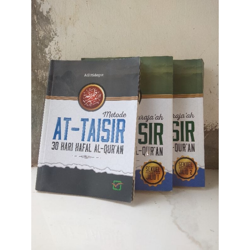 Preloved Buku AT-TAISIR karya Ust Adi Hidayat 3items