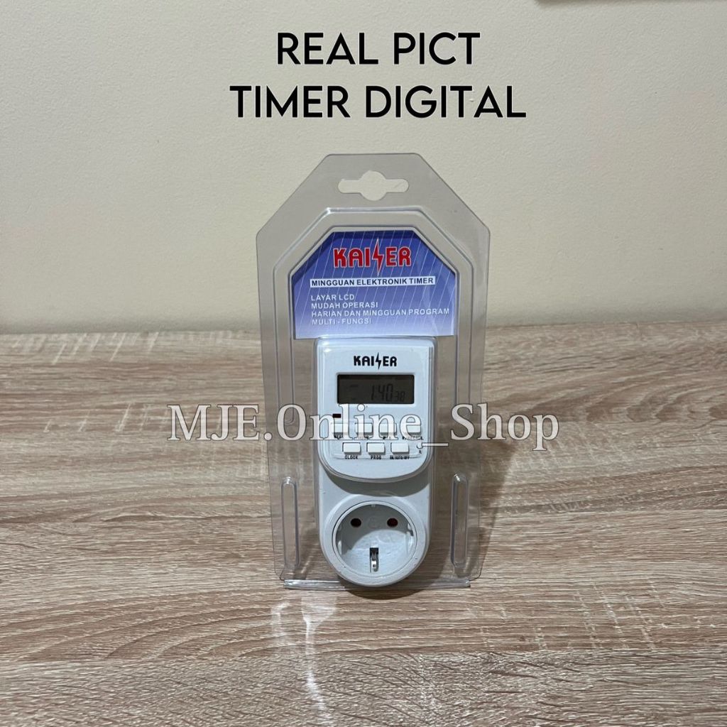 STOP KONTAK TIMER DIGITAL / COLOKAN LISTRIK TIMER / STOP KONTAK