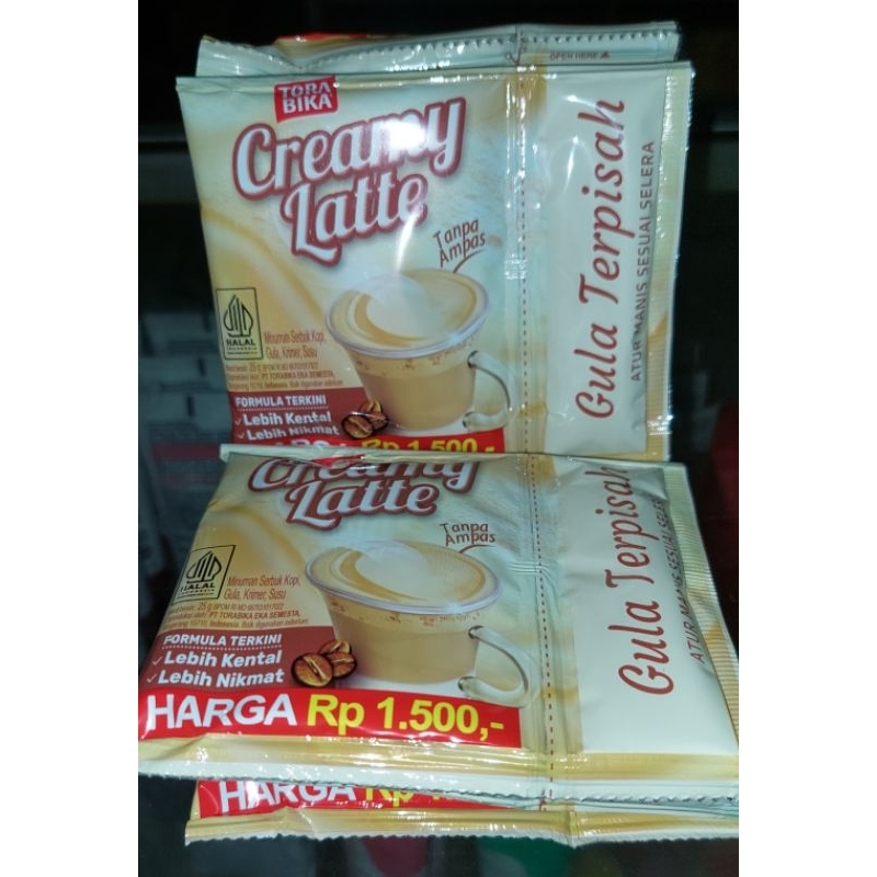 

Tora Creamy Latte sachet