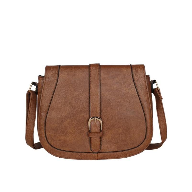 Tas Selempang Wanita Branded PU Leather – Sling Bag Fashion Elegant Muat Gadget 10 Inch - Factory Ou