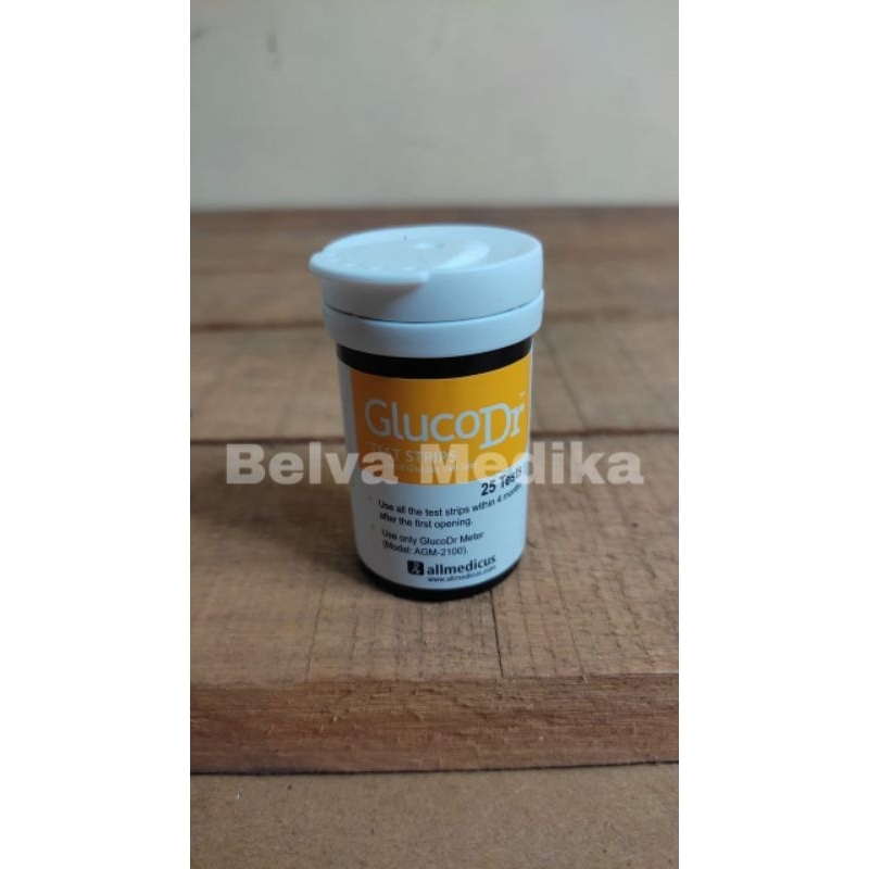 Strip Gluco Dr strip gula Gluco Dr isi 25 MURAH