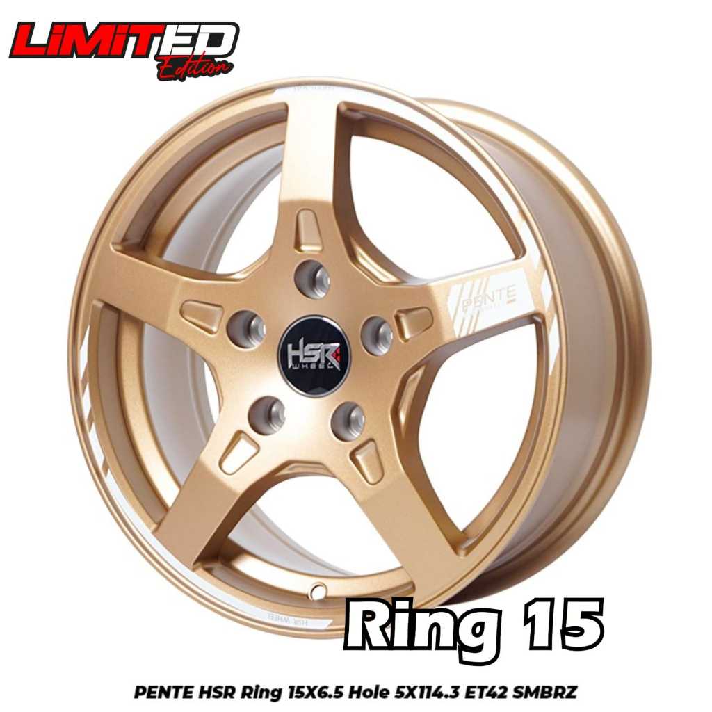 Velg mobil Innova ring 15 HSR PENTE R15 Velg mobil Ertiga,New carry,Luxio,Grandmax