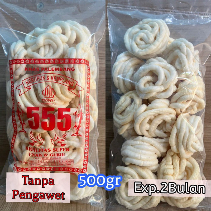 

KERUPUK SANGGUL BESAR 500gr KERUPUK SANGGUL BESAR KHAS PALEMBANG