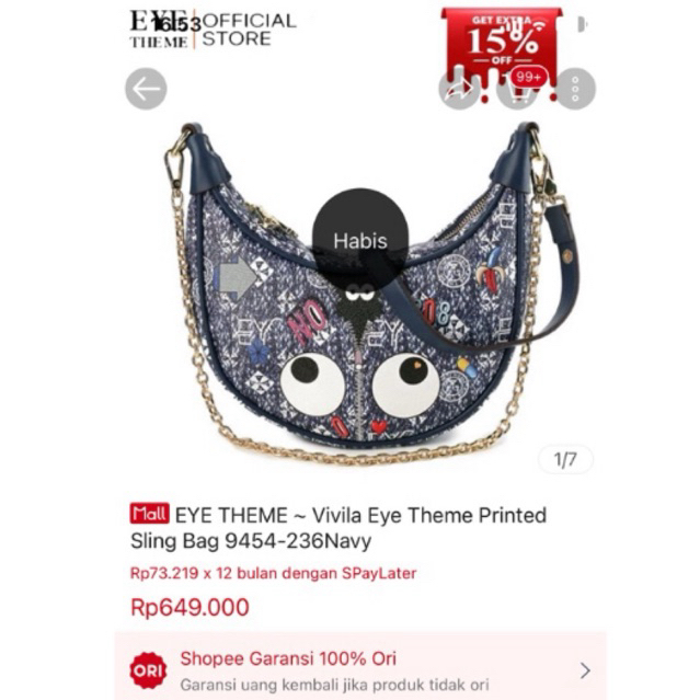 PRELOVED TAS BAHU HUER EYE