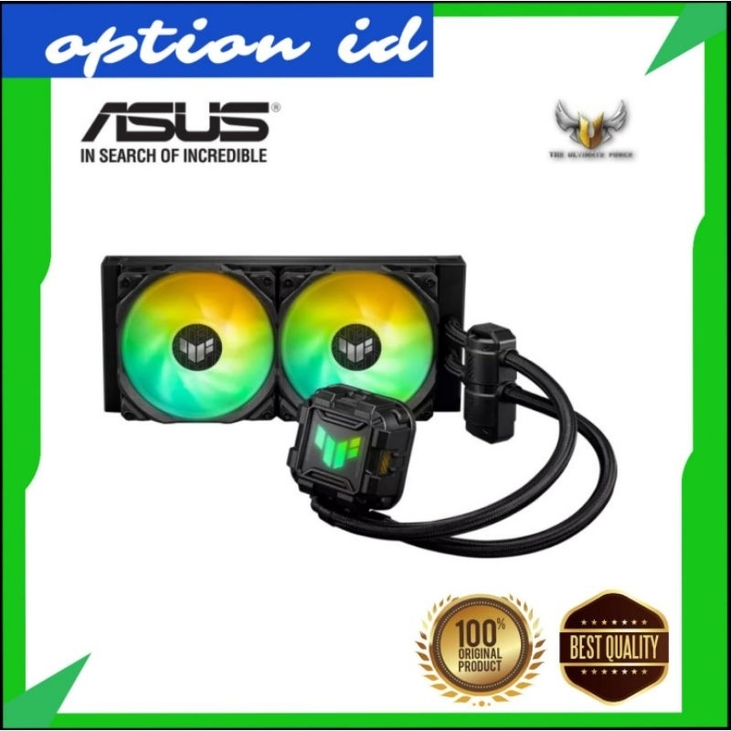 Liquid CPU Cooler ASUS TUF GAMING LC II 240 ARGB | 240mm - Black