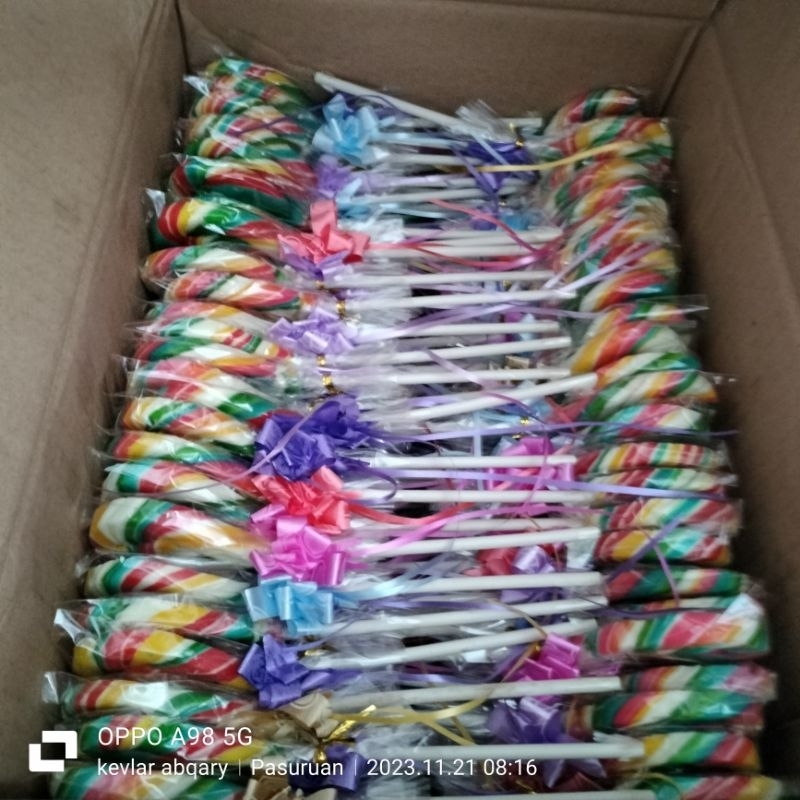 

permen lollipop 6 cm