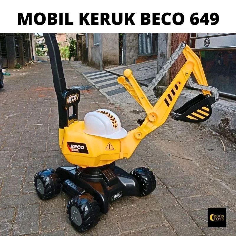 MAINAN TRUK BEKO ANAK BISA DINAIKI