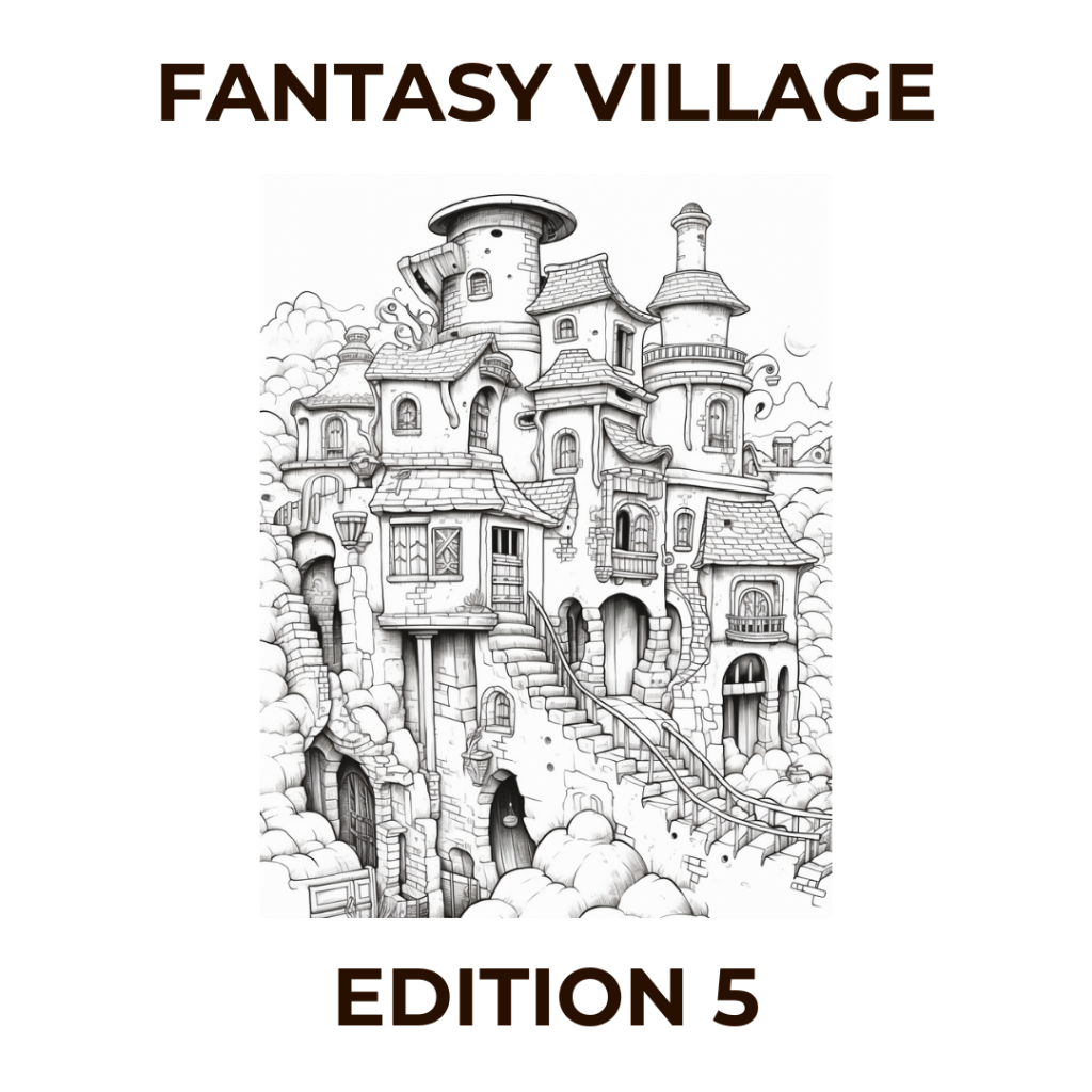 

Halaman Mewarnai Tema Desa Fantasi Edisi 5 File Digital