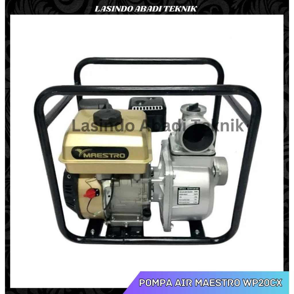Water Pump 2" 3" MAESTRO WP20CX WP30CX / Mesin Waterpump Alkon Pompa Air Irigasi WP 20 CX WP 30 CX
