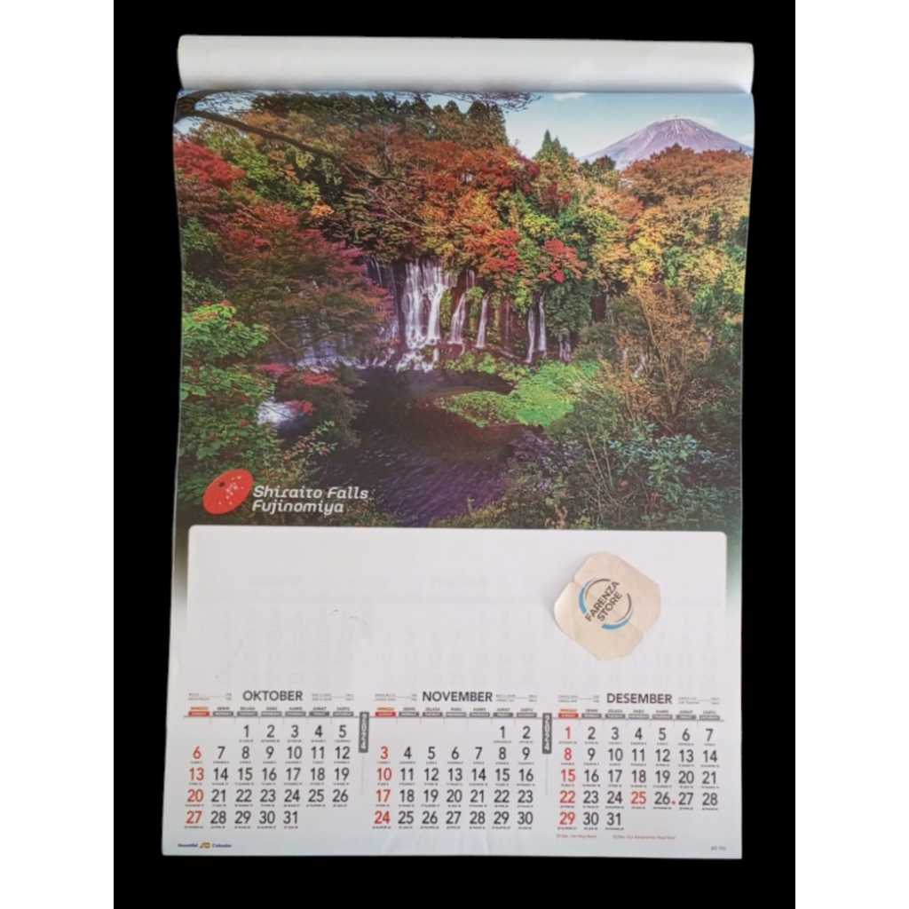 

Kalender Dinding Triwulan 2024 Motif Pesona Alam Jepang AO 106