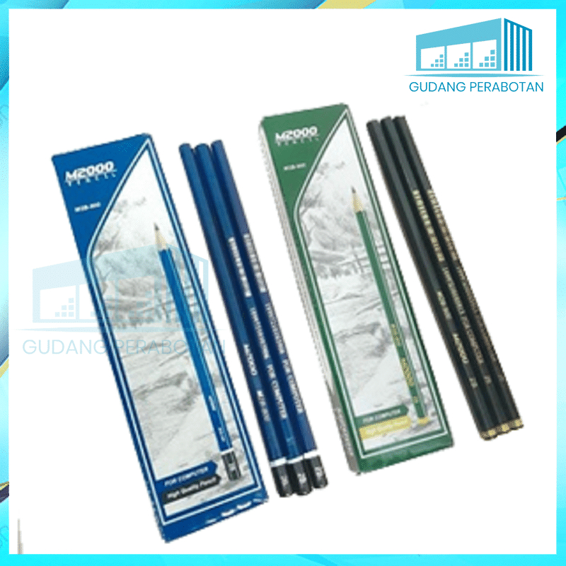 

GP- Pensil 2B M2000 Computer Warna Isi 12pcs Murah