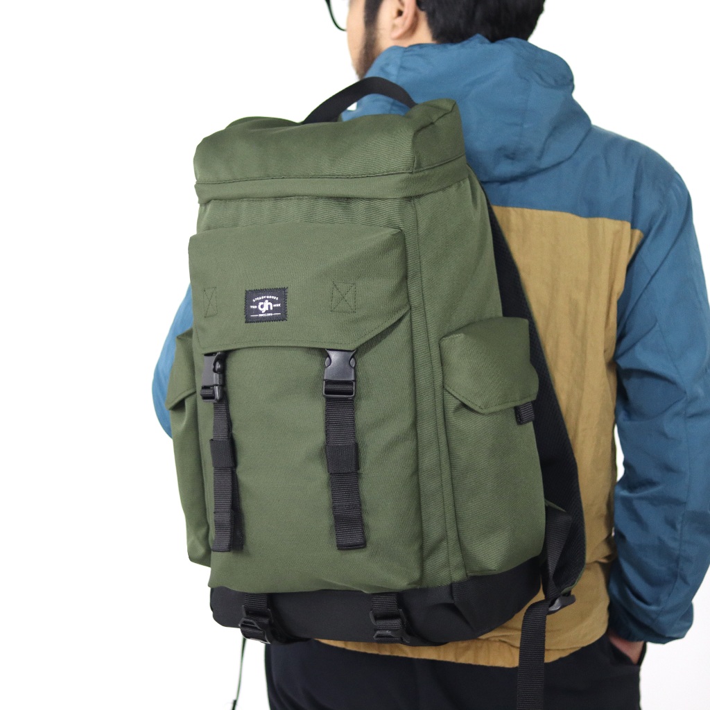 GH Bag Tas Ransel Travelling HELIOS Backpack Tas Ransel Besar Laptop 15,6" Inch