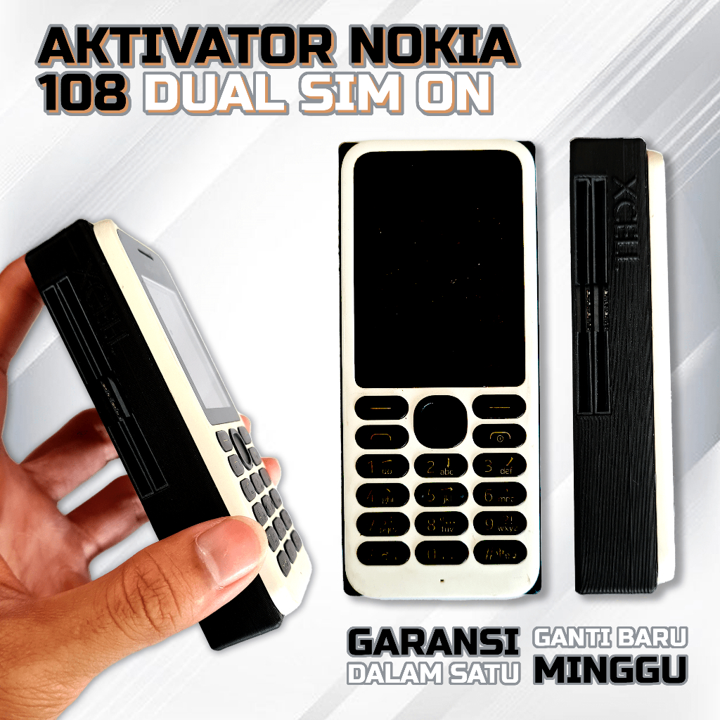 HP AKTIVATOR NOKIA  DUAL SIM ON REGISTRASI KARTU SIMCARD TELPON SMS O T P