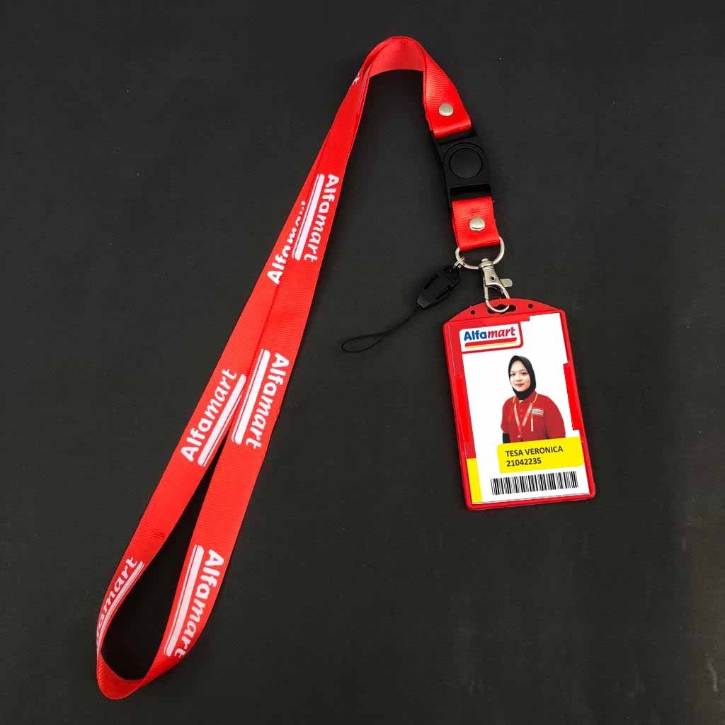 

Alfamart/Indomart/Alfamidi IDcard Custom komplit tali/Holder