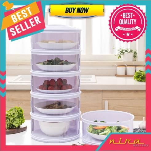 Food Storage Modern Tudung Saji 5 Susun A901