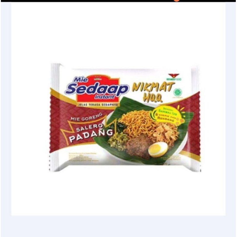 

Sedaap Mie Goreng Salero Padang 1pc